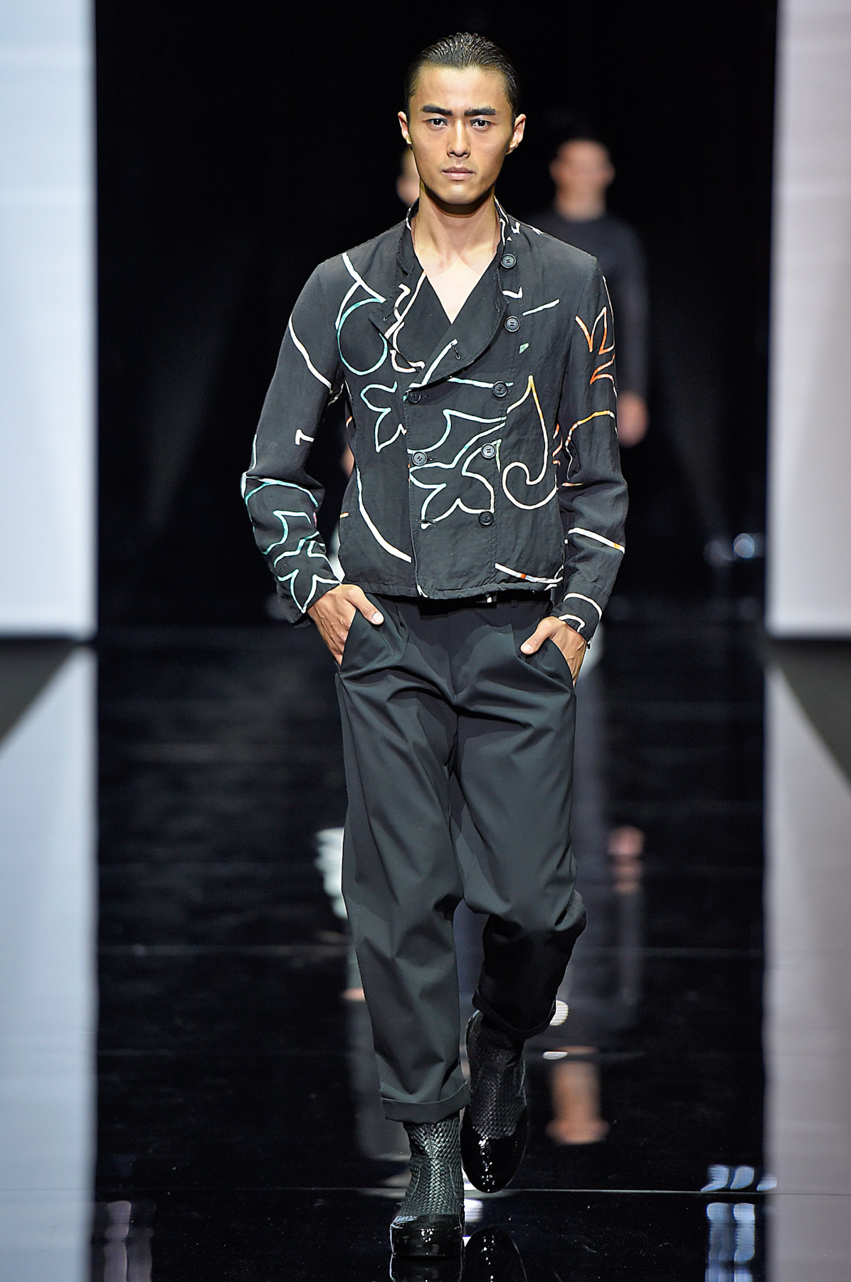 Emporio ArmaniMenswear Spring Summer 2015 Milan Fashion Week June 2014