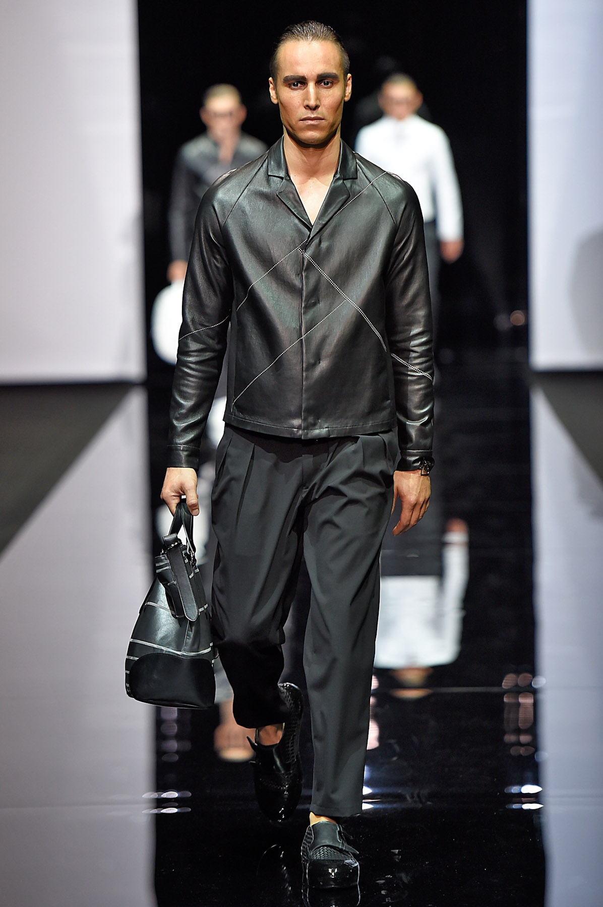 Emporio ArmaniMenswear Spring Summer 2015 Milan Fashion Week June 2014