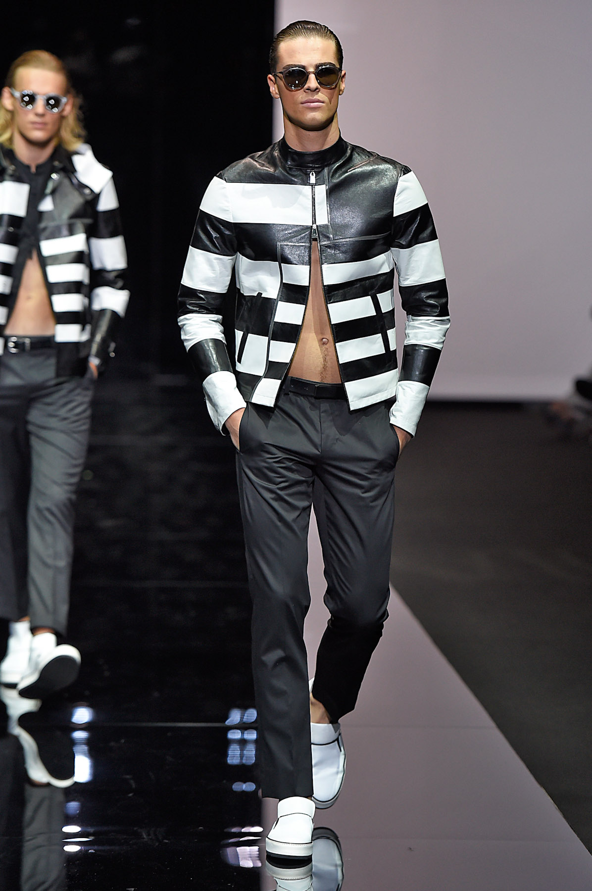 Emporio ArmaniMenswear Spring Summer 2015 Milan Fashion Week June 2014