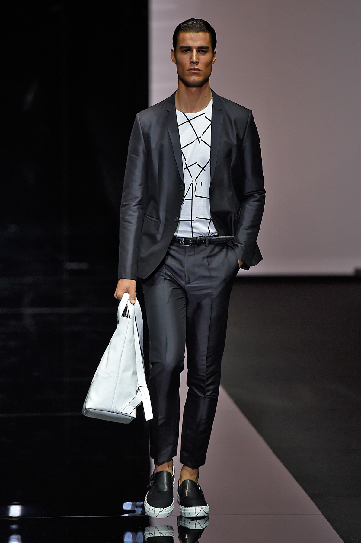 Emporio ArmaniMenswear Spring Summer 2015 Milan Fashion Week June 2014