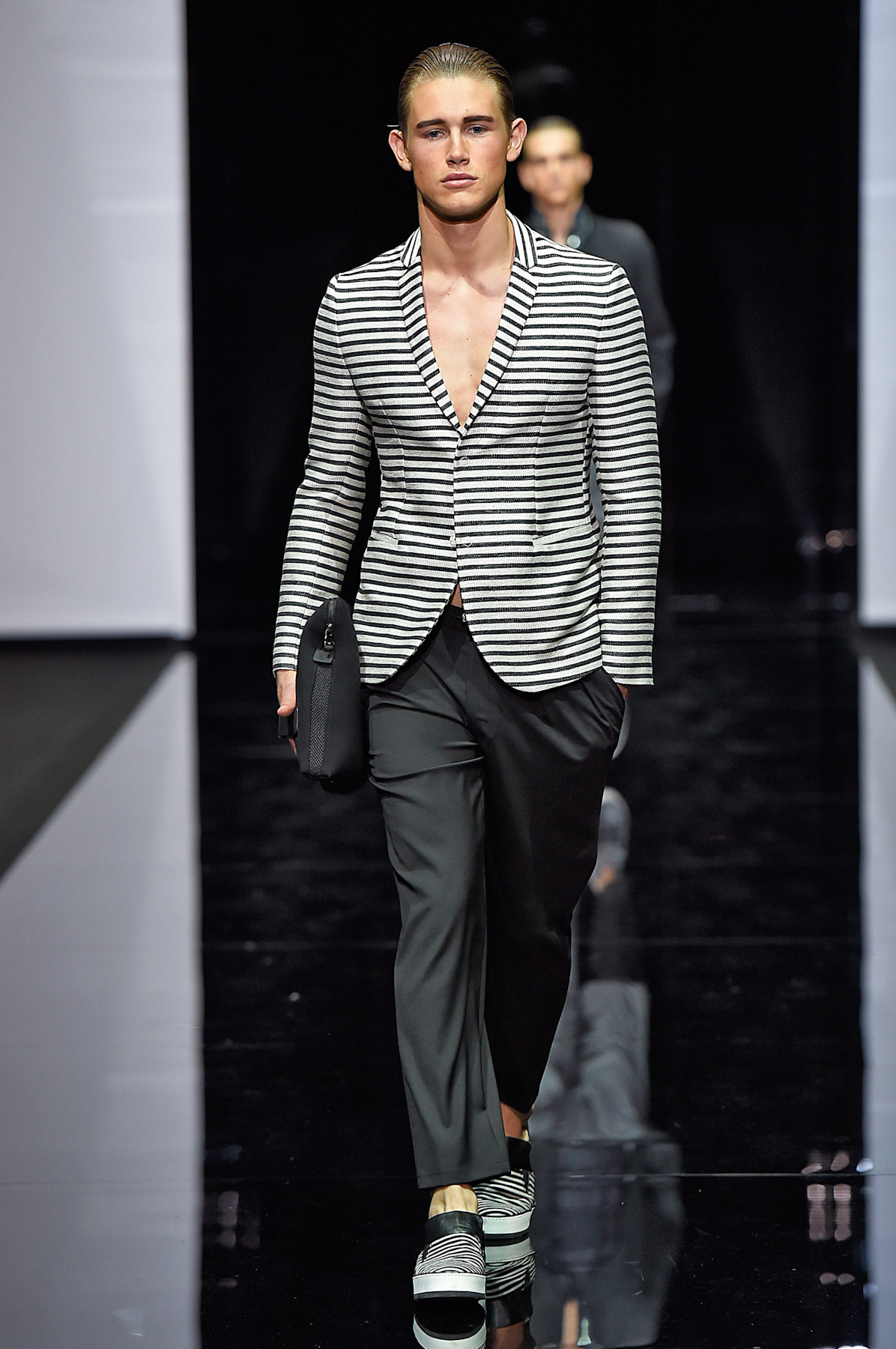 Emporio ArmaniMenswear Spring Summer 2015 Milan Fashion Week June 2014