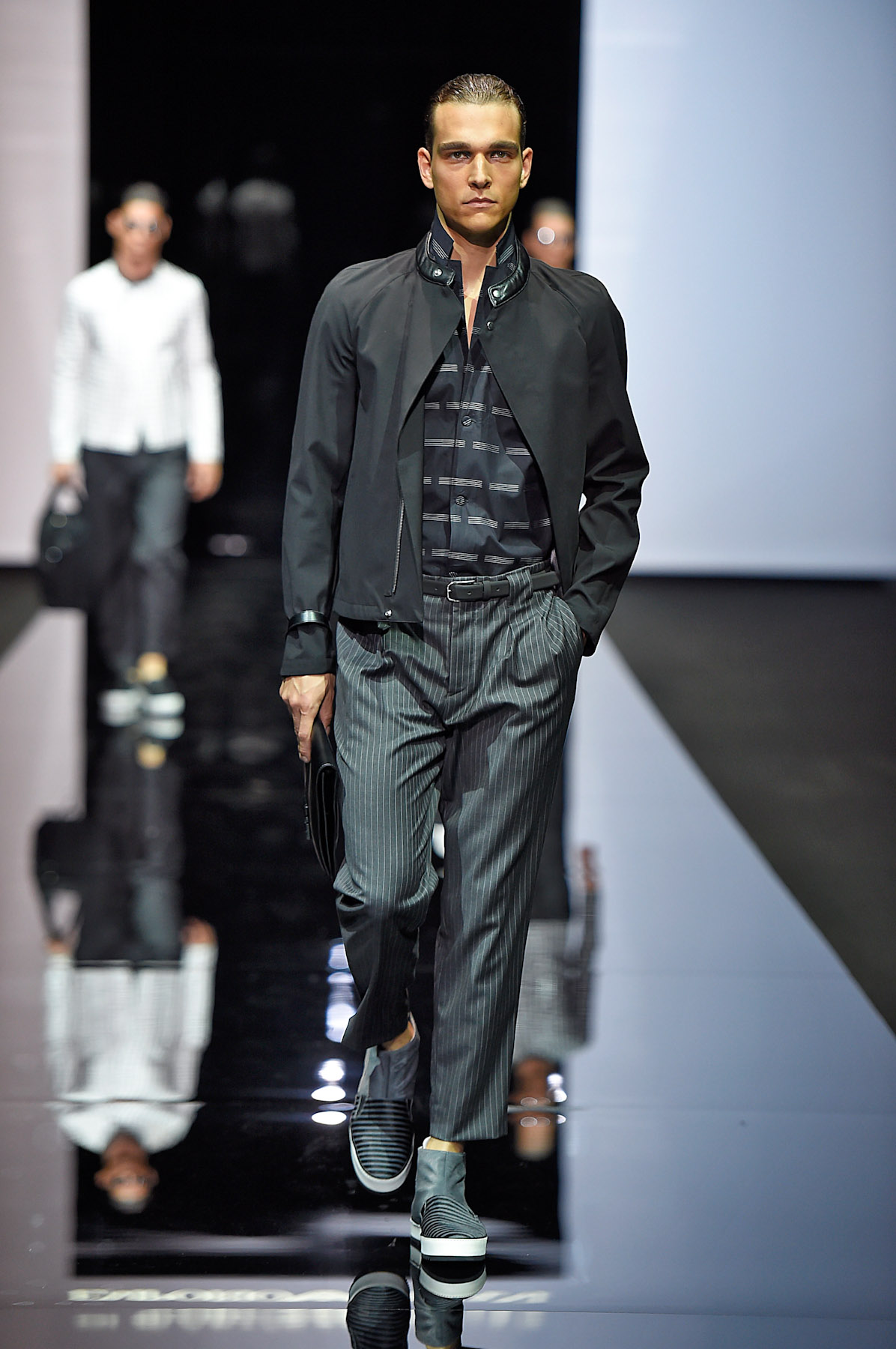 Emporio ArmaniMenswear Spring Summer 2015 Milan Fashion Week June 2014