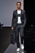 Emporio ArmaniMenswear Spring Summer 2015 Milan Fashion Week June 2014