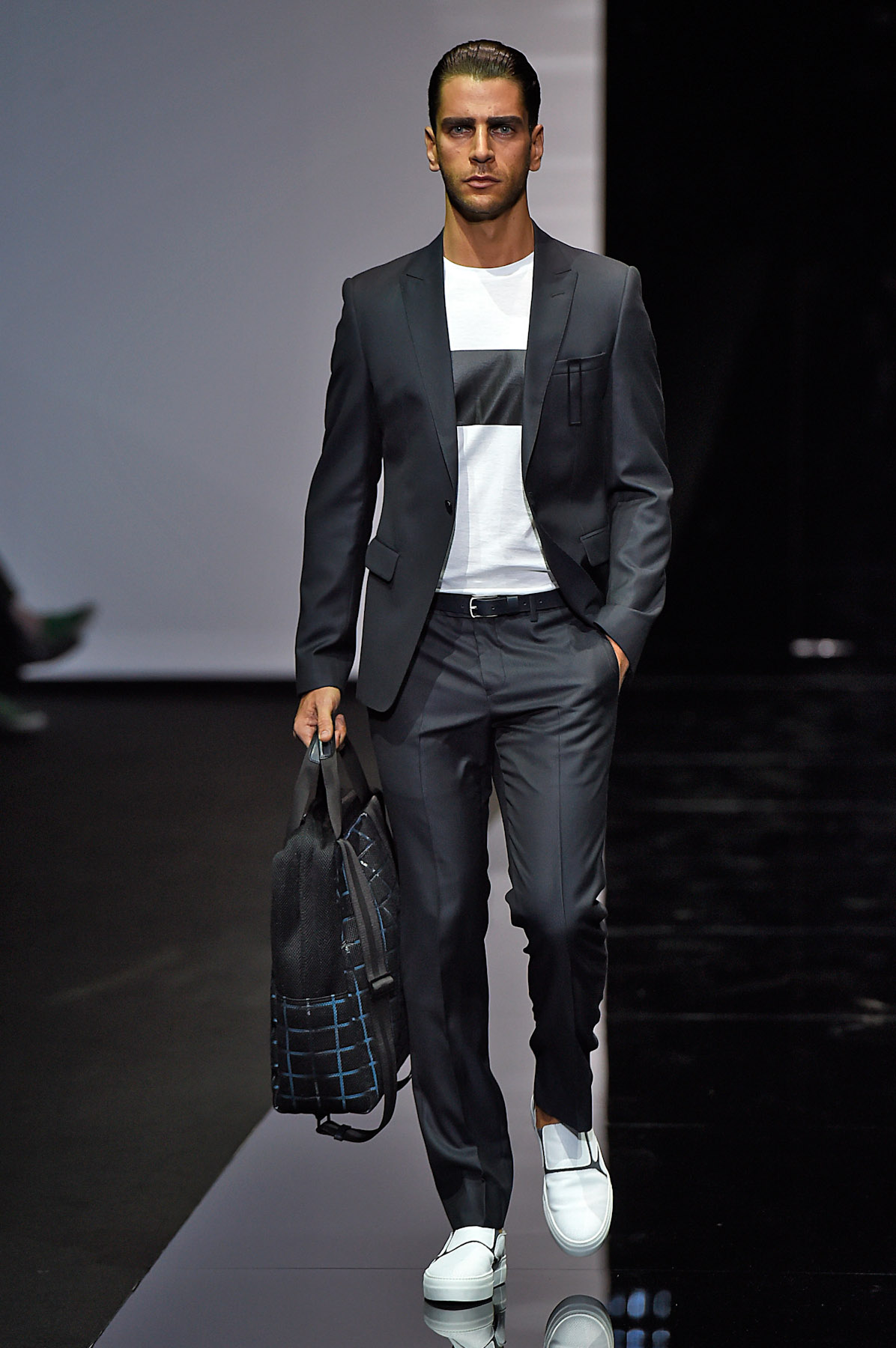 Emporio ArmaniMenswear Spring Summer 2015 Milan Fashion Week June 2014