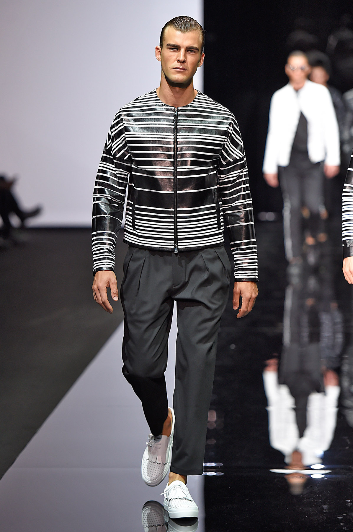 Emporio ArmaniMenswear Spring Summer 2015 Milan Fashion Week June 2014