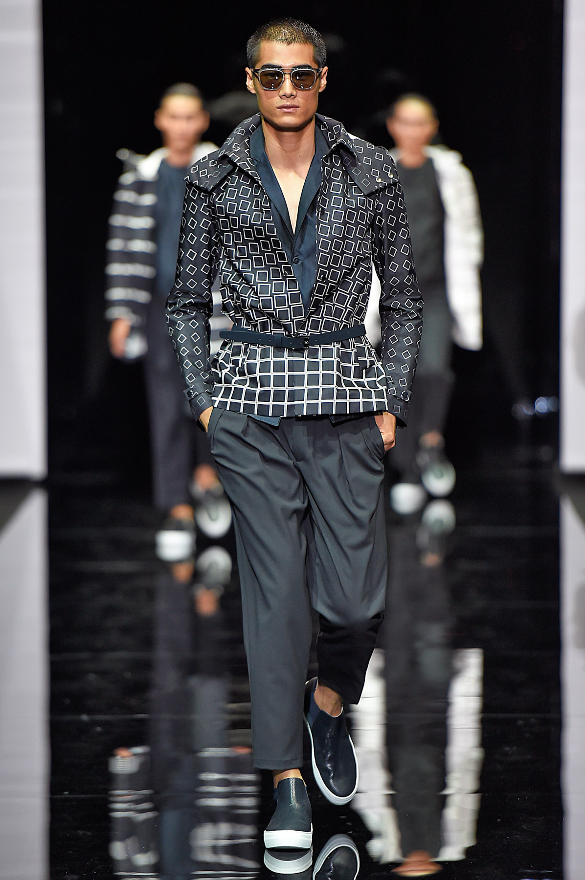 Emporio ArmaniMenswear Spring Summer 2015 Milan Fashion Week June 2014