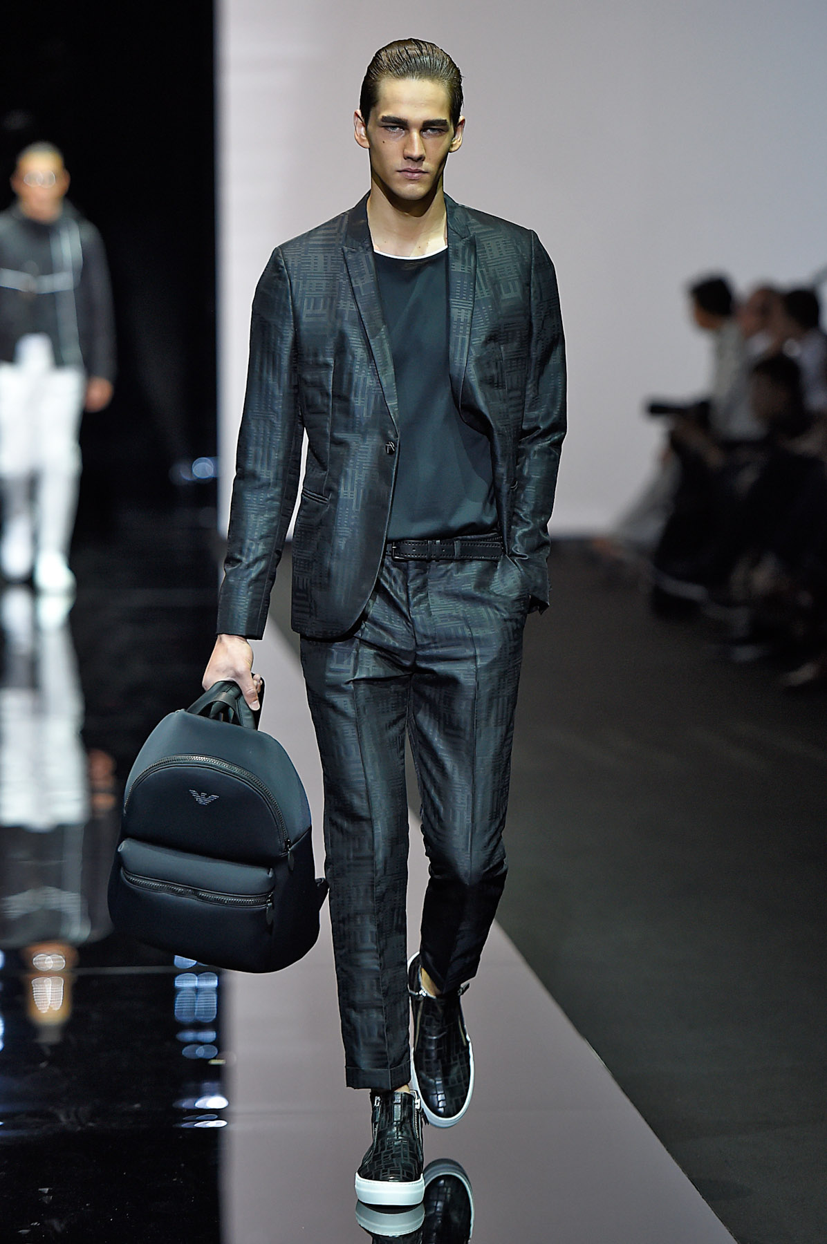 Emporio ArmaniMenswear Spring Summer 2015 Milan Fashion Week June 2014