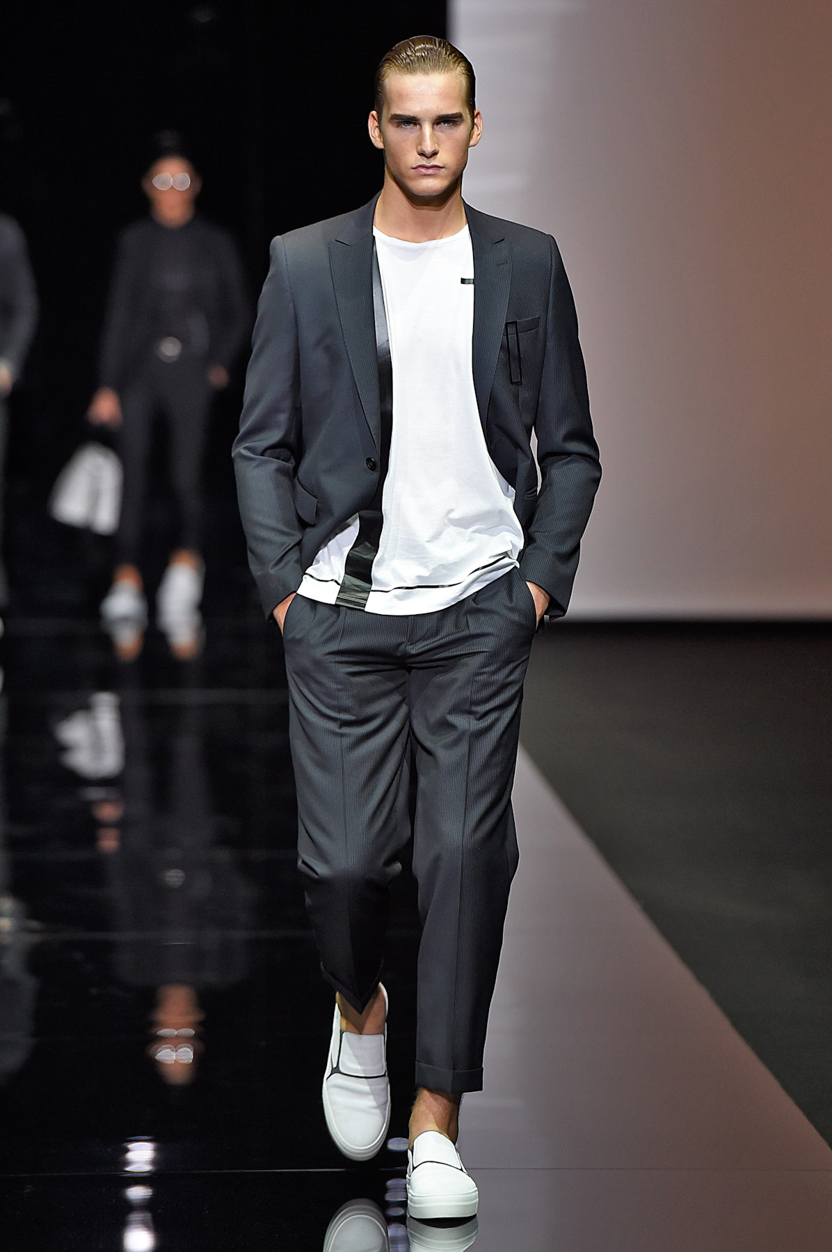 Emporio ArmaniMenswear Spring Summer 2015 Milan Fashion Week June 2014