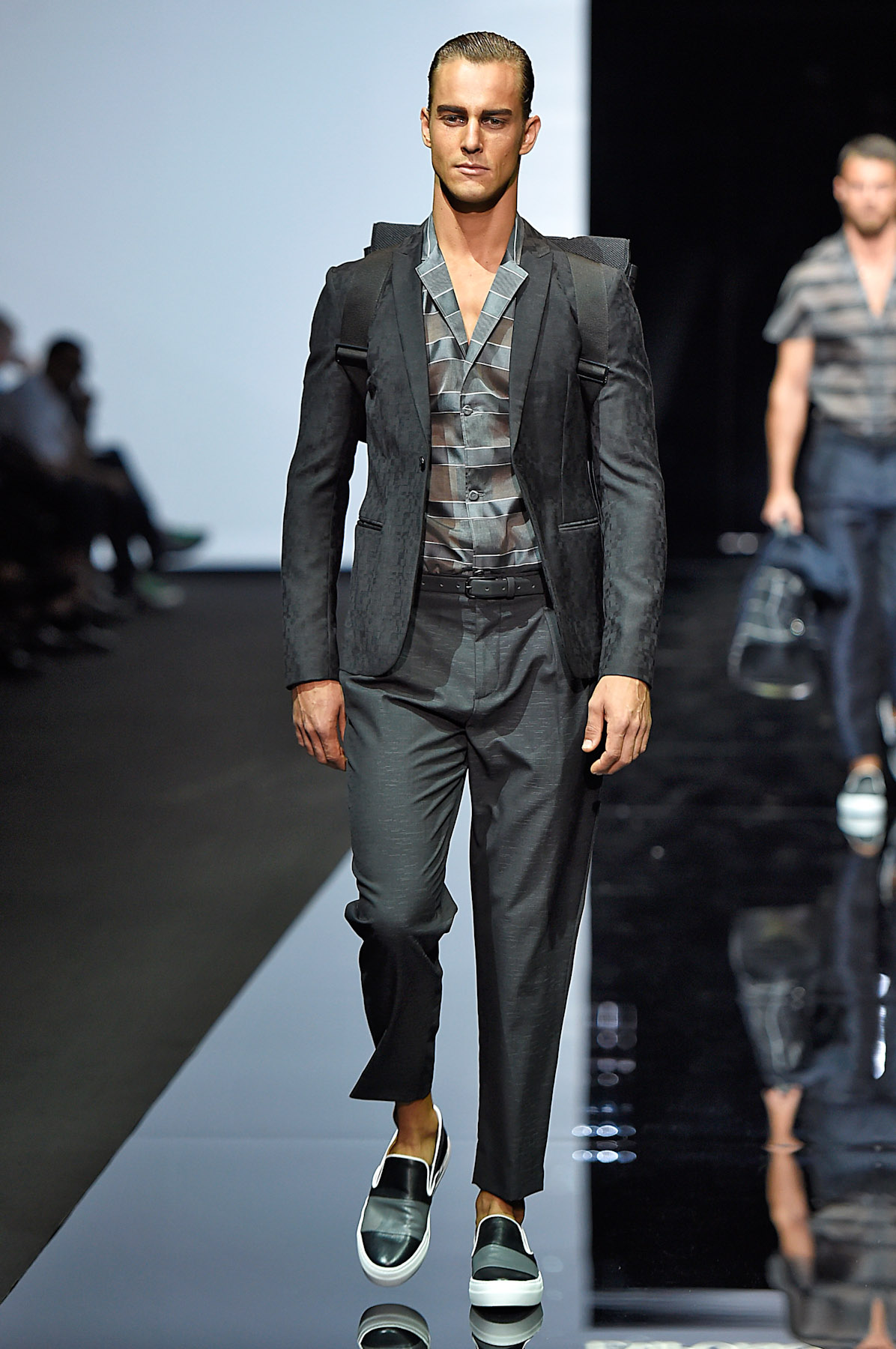 Emporio ArmaniMenswear Spring Summer 2015 Milan Fashion Week June 2014