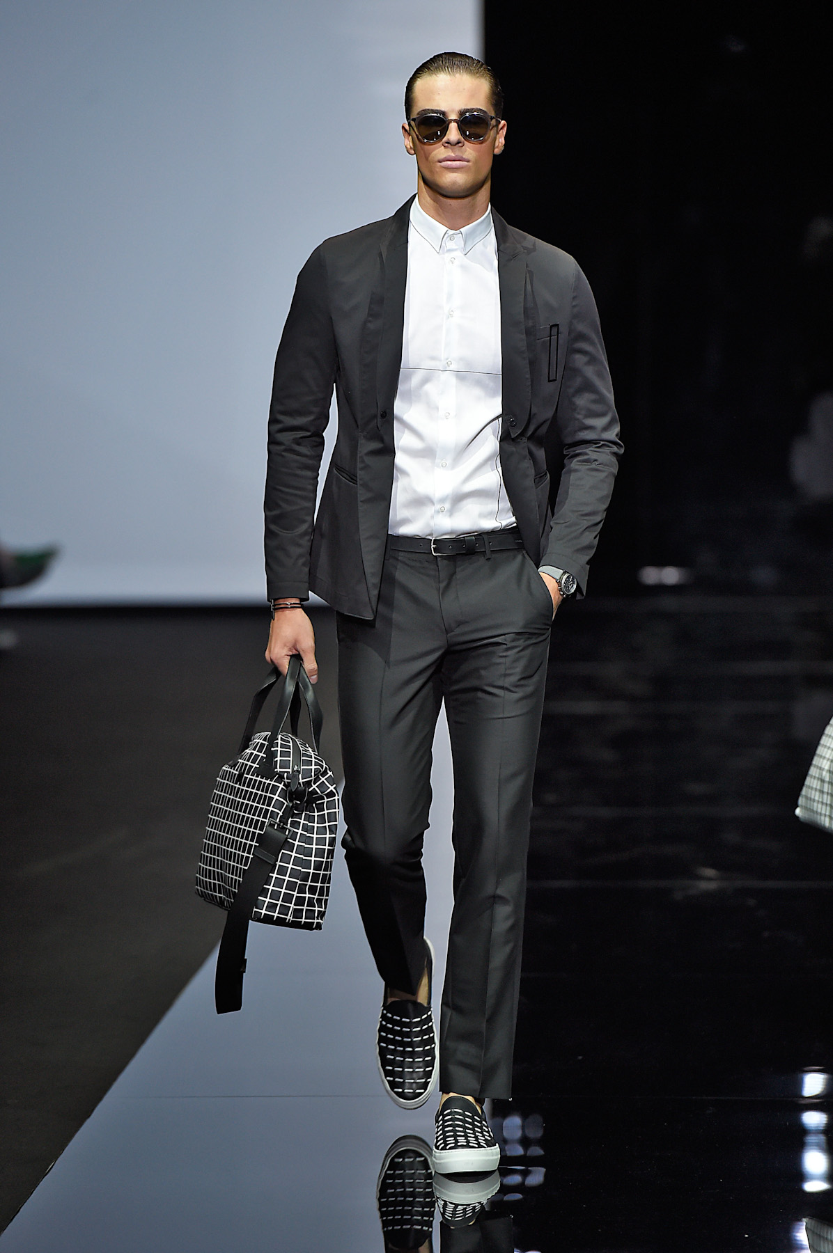 Emporio ArmaniMenswear Spring Summer 2015 Milan Fashion Week June 2014