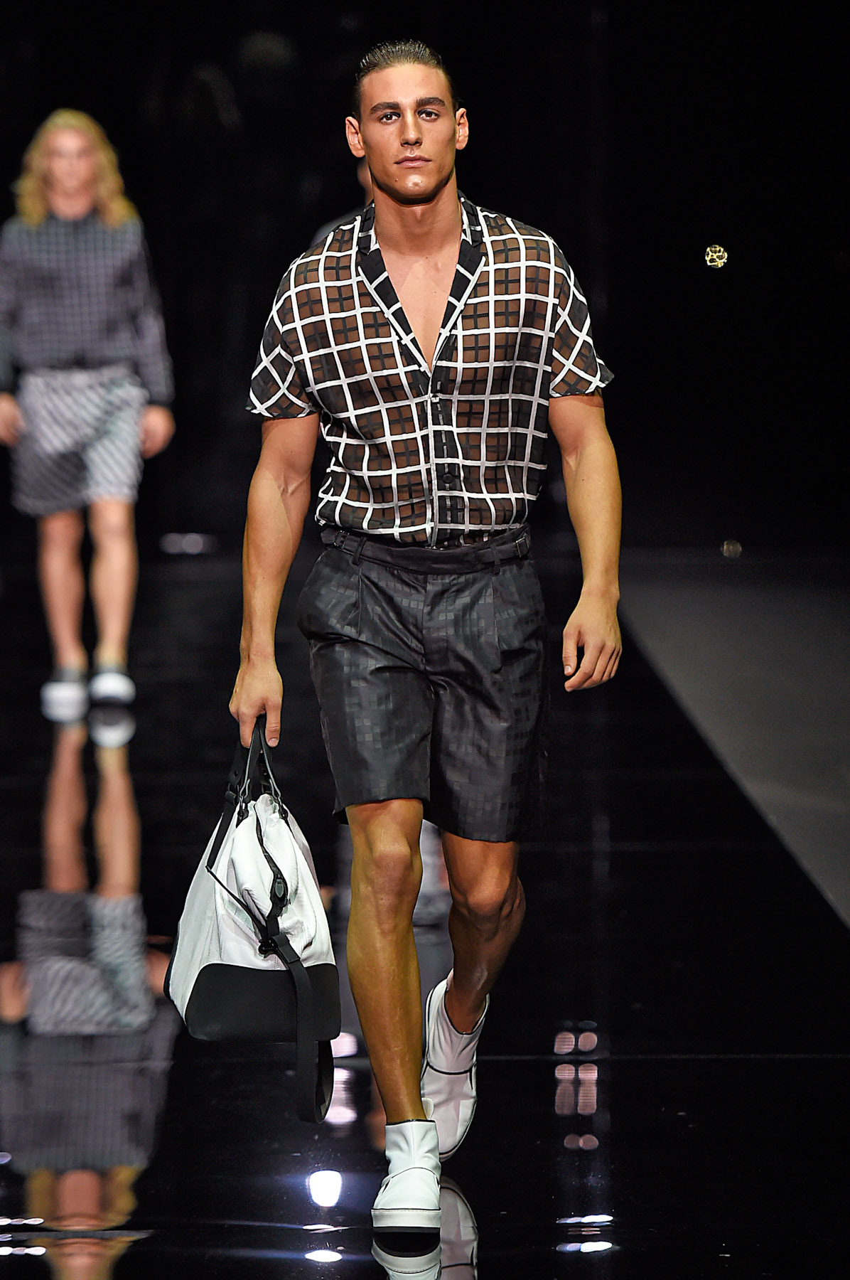 Emporio ArmaniMenswear Spring Summer 2015 Milan Fashion Week June 2014