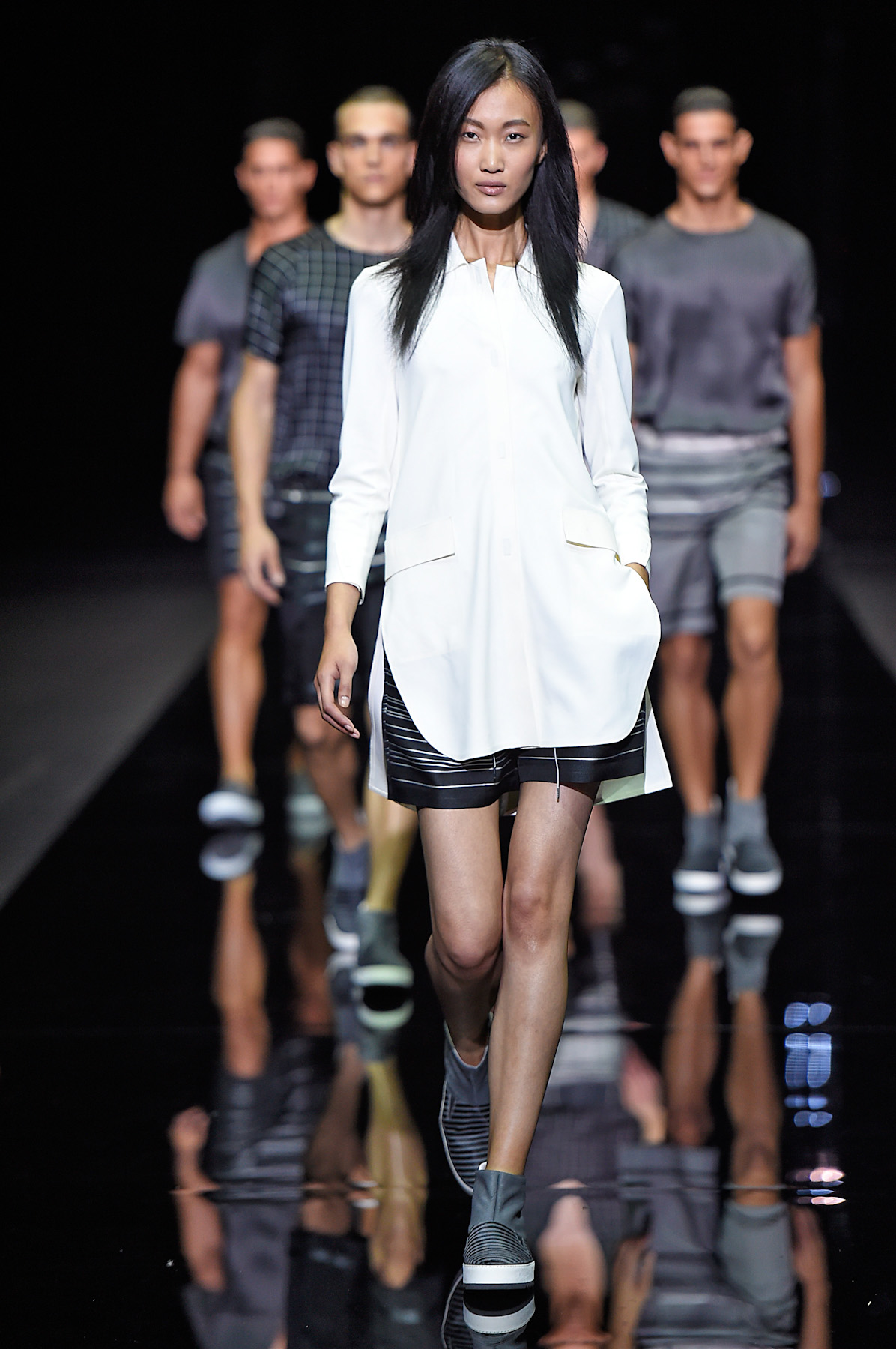 Emporio ArmaniMenswear Spring Summer 2015 Milan Fashion Week June 2014