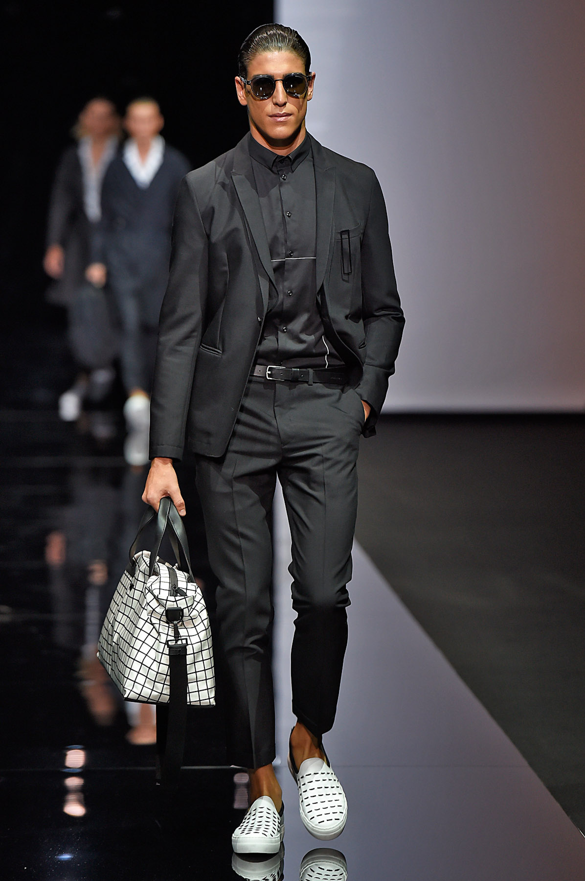 Emporio ArmaniMenswear Spring Summer 2015 Milan Fashion Week June 2014