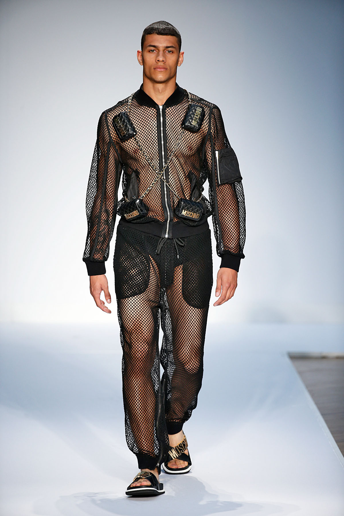 MoschinoMenswear Spring Summer 2015 London Fashion Week June 2014
