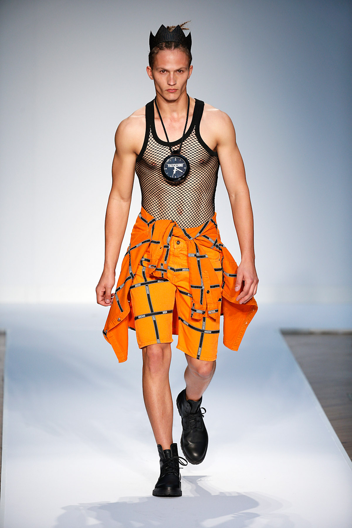 MoschinoMenswear Spring Summer 2015 London Fashion Week June 2014