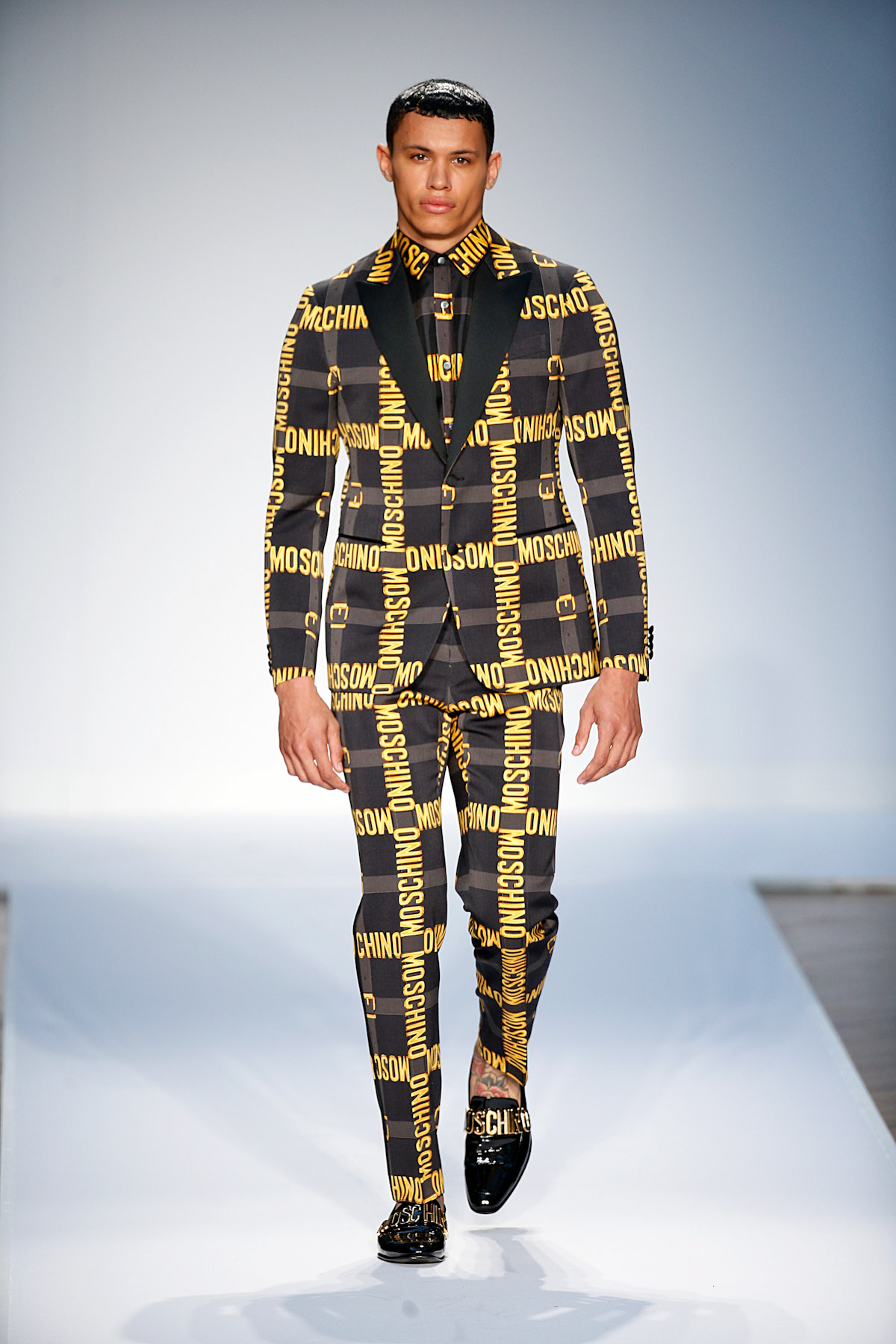 MoschinoMenswear Spring Summer 2015 London Fashion Week June 2014