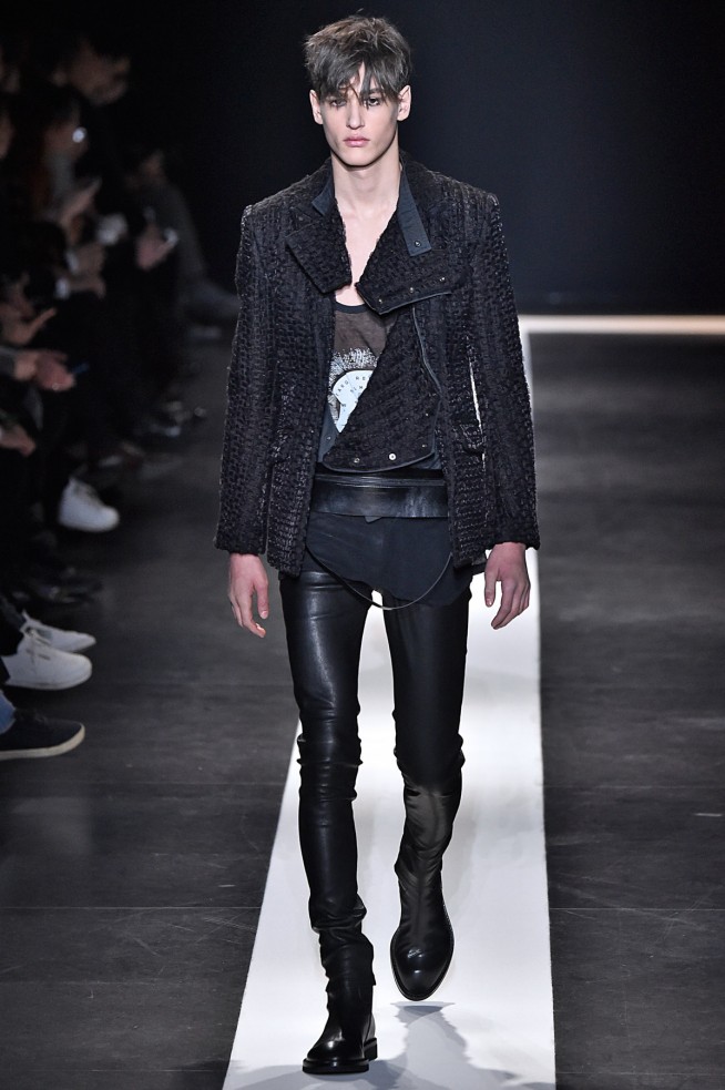 Ann Demeulemeester Paris Menswear Fall Winter 2015 January 2015