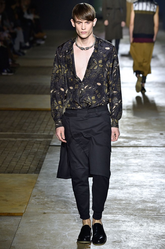Dries Van Noten Paris Menswear Fall Winter 2015 January 2015