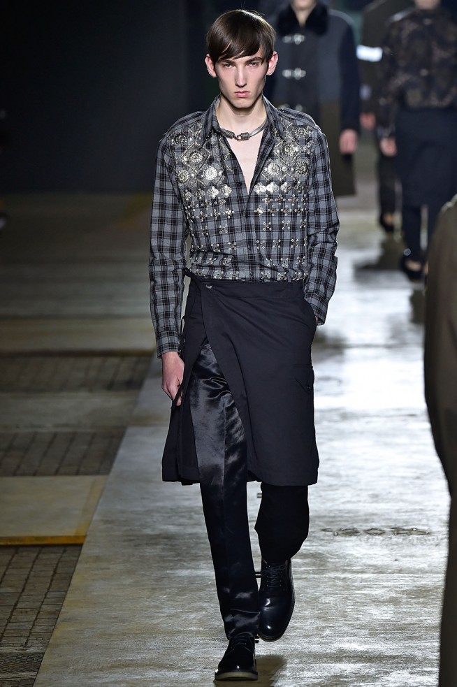 Dries Van Noten Paris Menswear Fall Winter 2015 January 2015