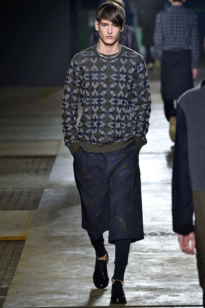 Dries Van Noten Paris Menswear Fall Winter 2015 January 2015
