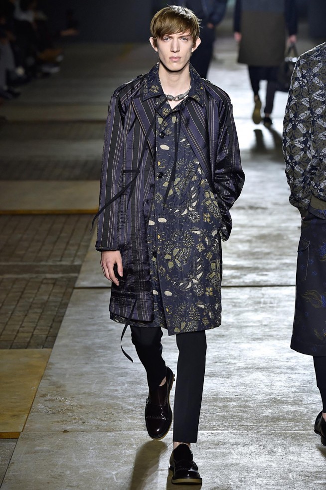 Dries Van Noten Paris Menswear Fall Winter 2015 January 2015