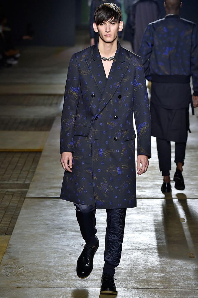 Dries Van Noten Paris Menswear Fall Winter 2015 January 2015