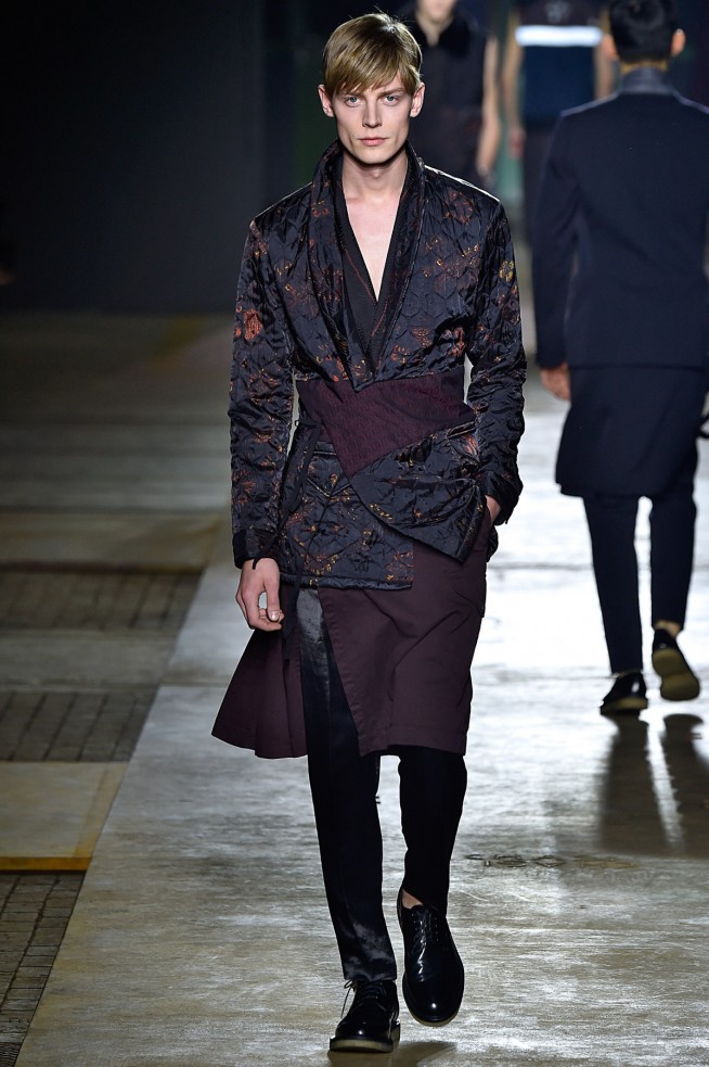 Dries Van Noten Paris Menswear Fall Winter 2015 January 2015