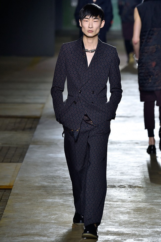 Dries Van Noten Paris Menswear Fall Winter 2015 January 2015