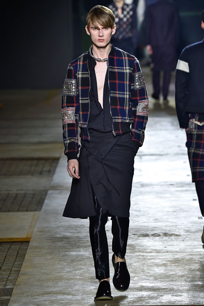 Dries Van Noten Paris Menswear Fall Winter 2015 January 2015