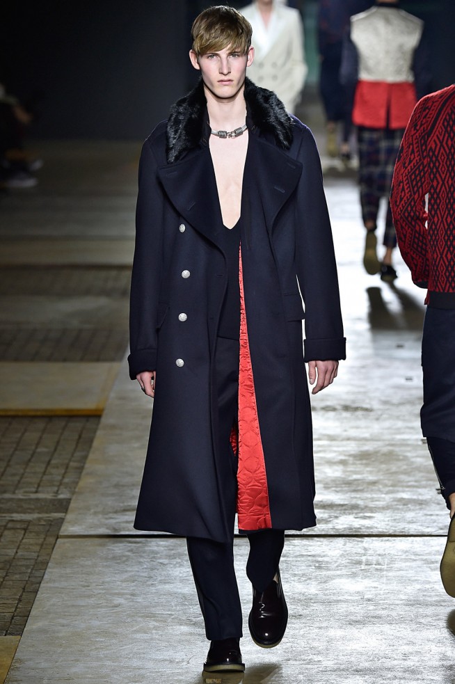 Dries Van Noten Paris Menswear Fall Winter 2015 January 2015