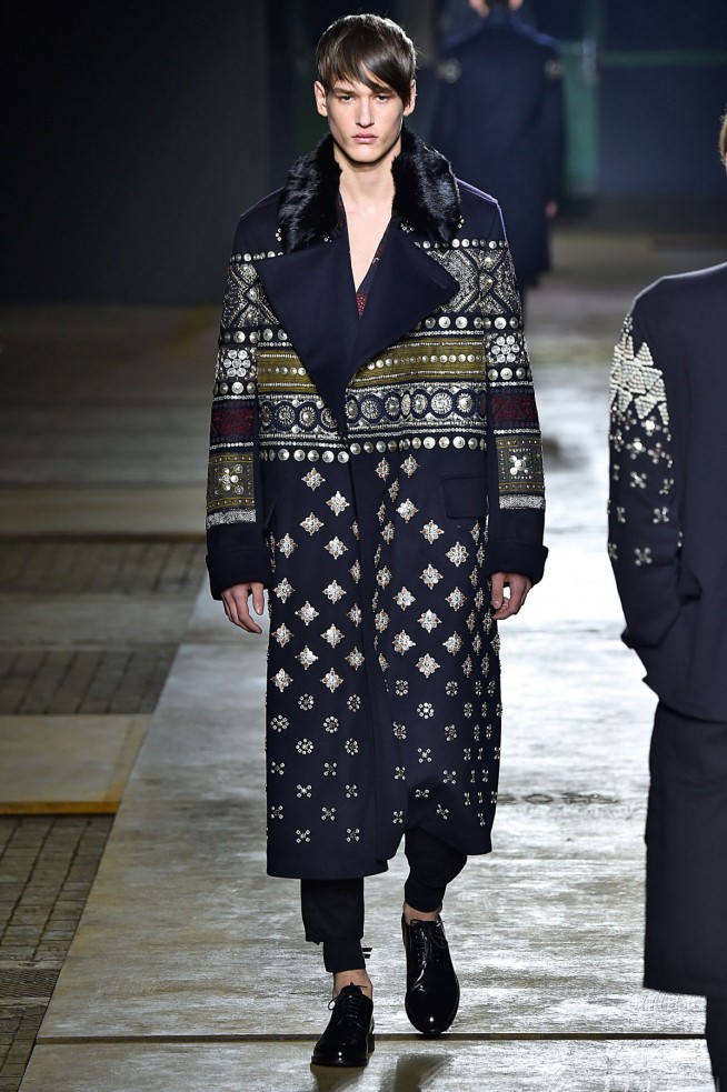 Dries Van Noten Paris Menswear Fall Winter 2015 January 2015