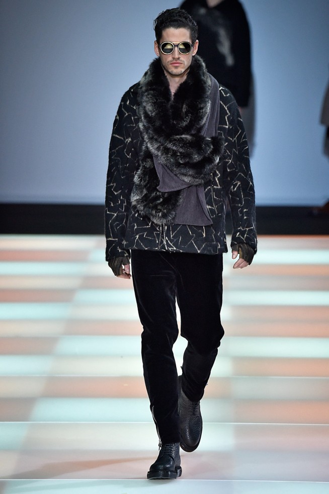 Emporio ArmaniMilan Menswear Fall Winter 2015 January 2015