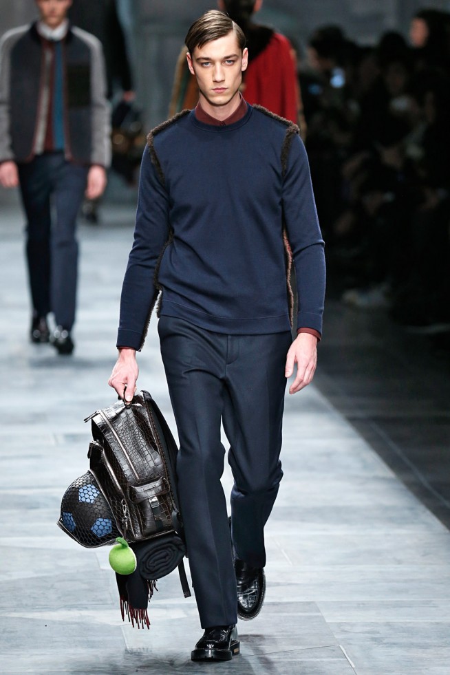Fendi Milan Menswear Fall Winter 2015 January 2015