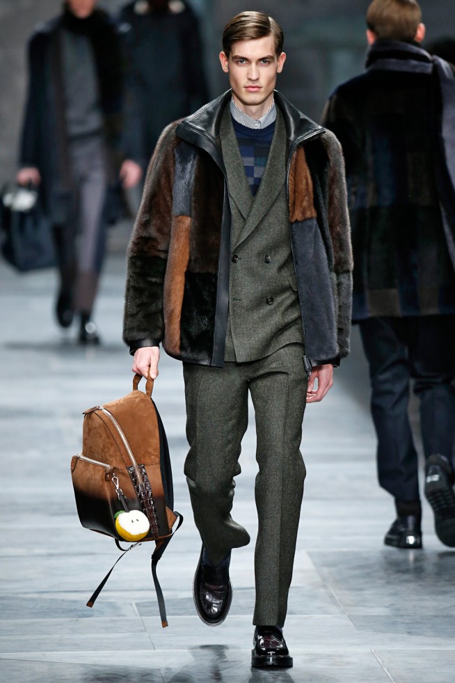 Fendi Milan Menswear Fall Winter 2015 January 2015