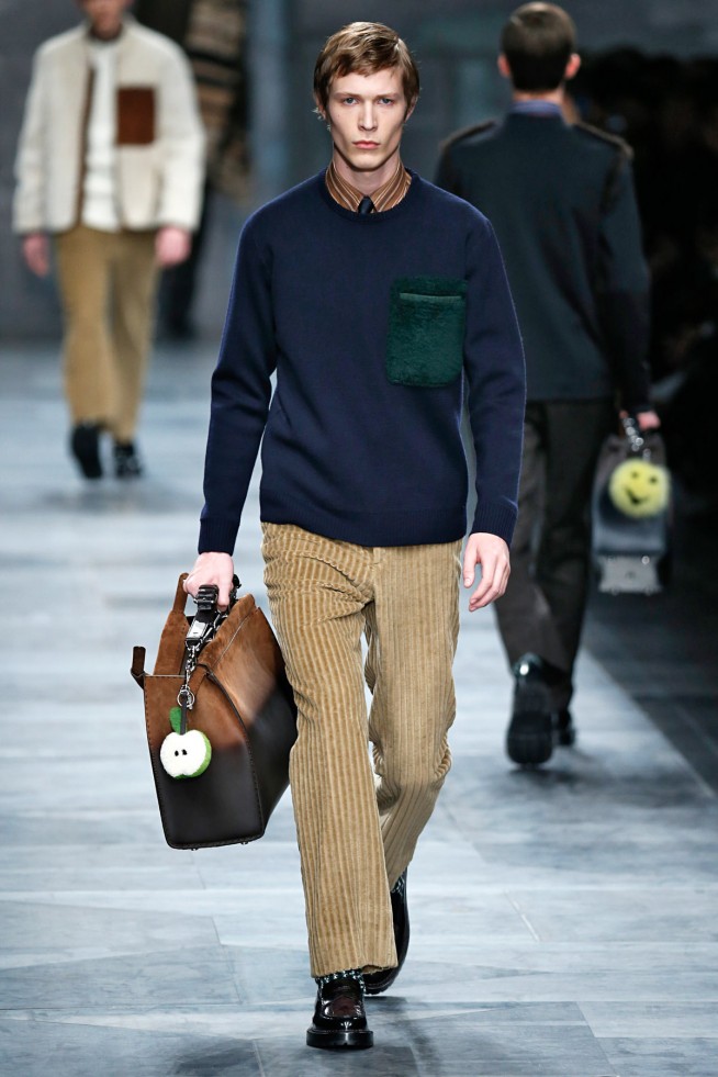 Fendi Milan Menswear Fall Winter 2015 January 2015