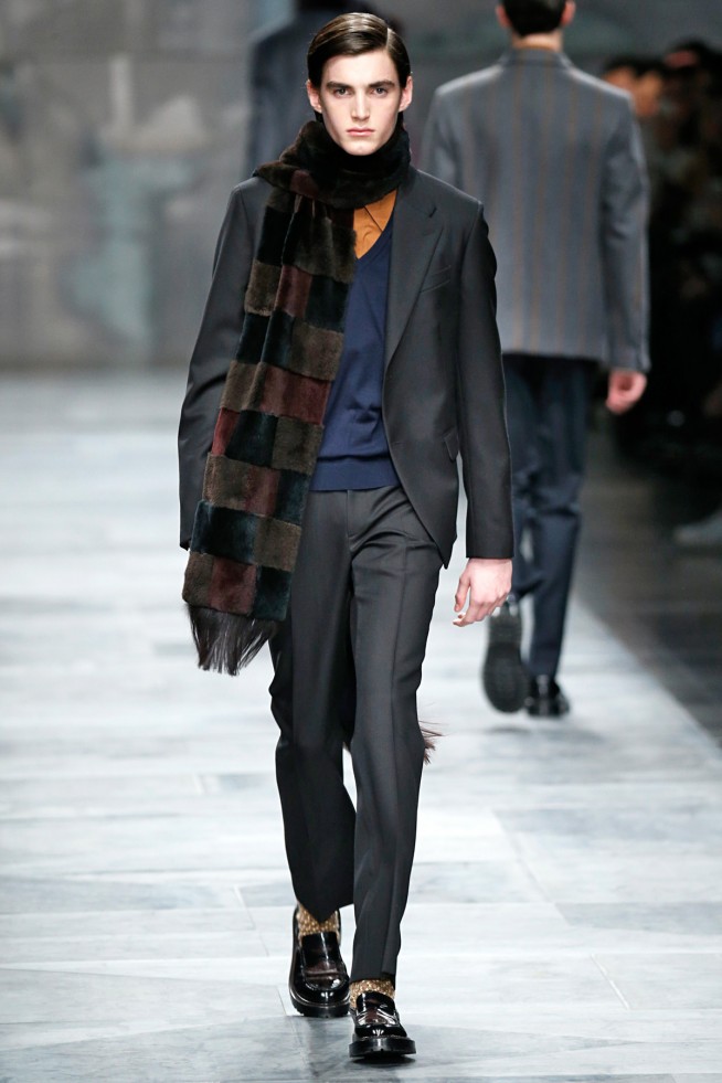 Fendi Milan Menswear Fall Winter 2015 January 2015