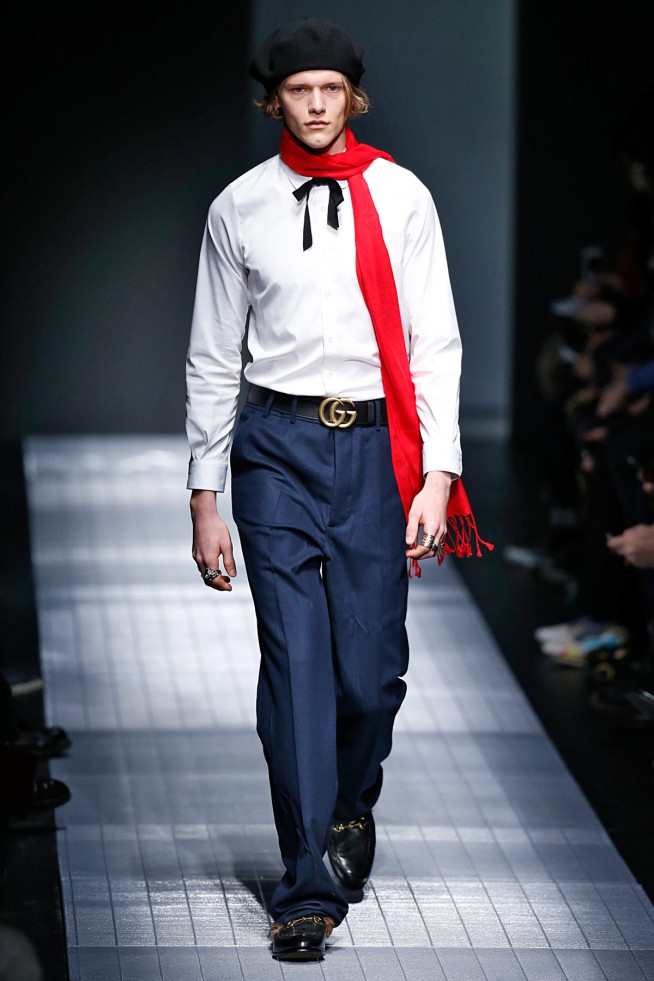 Gucci Milan Menswear Fall Winter 2015 January 2015