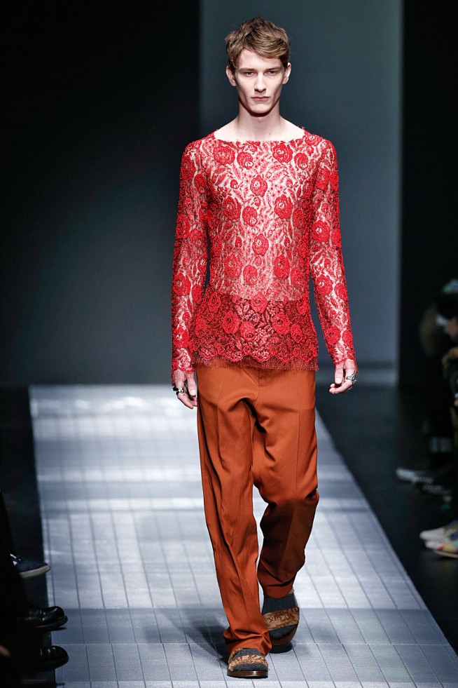 Gucci Milan Menswear Fall Winter 2015 January 2015