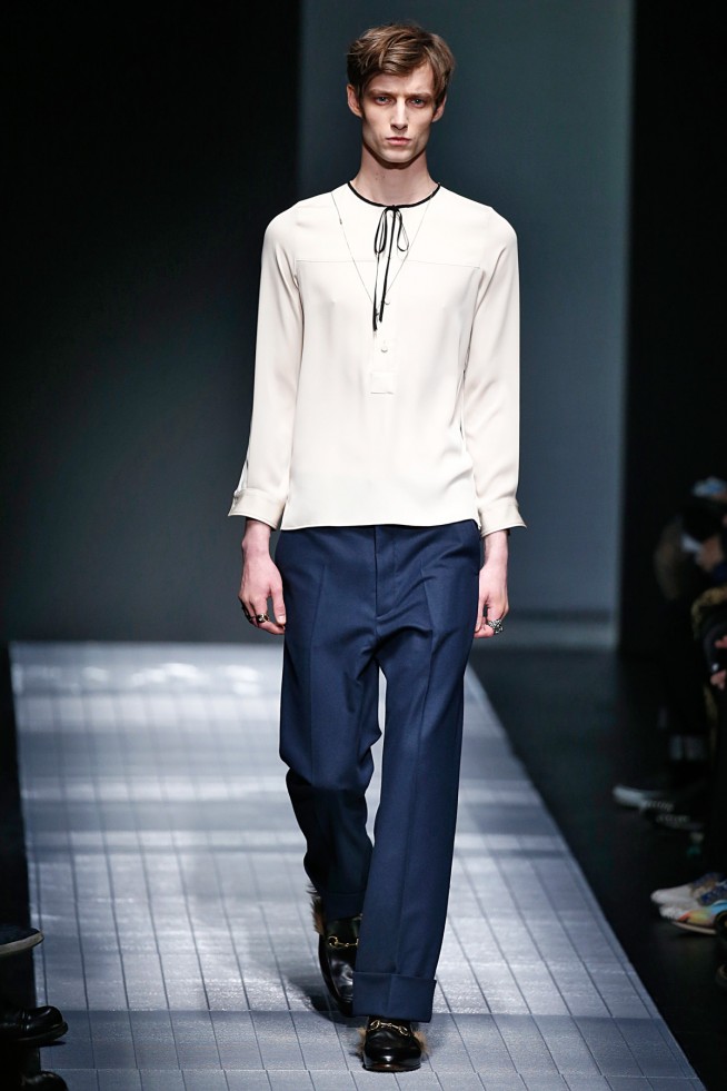 Gucci Milan Menswear Fall Winter 2015 January 2015