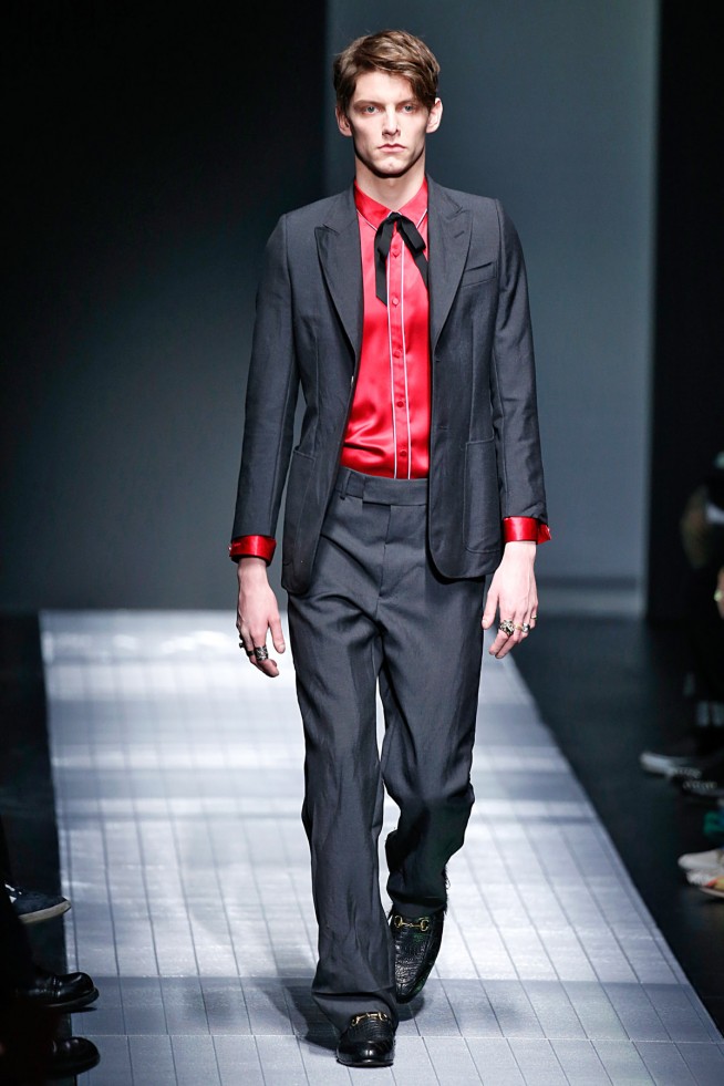 Gucci Milan Menswear Fall Winter 2015 January 2015