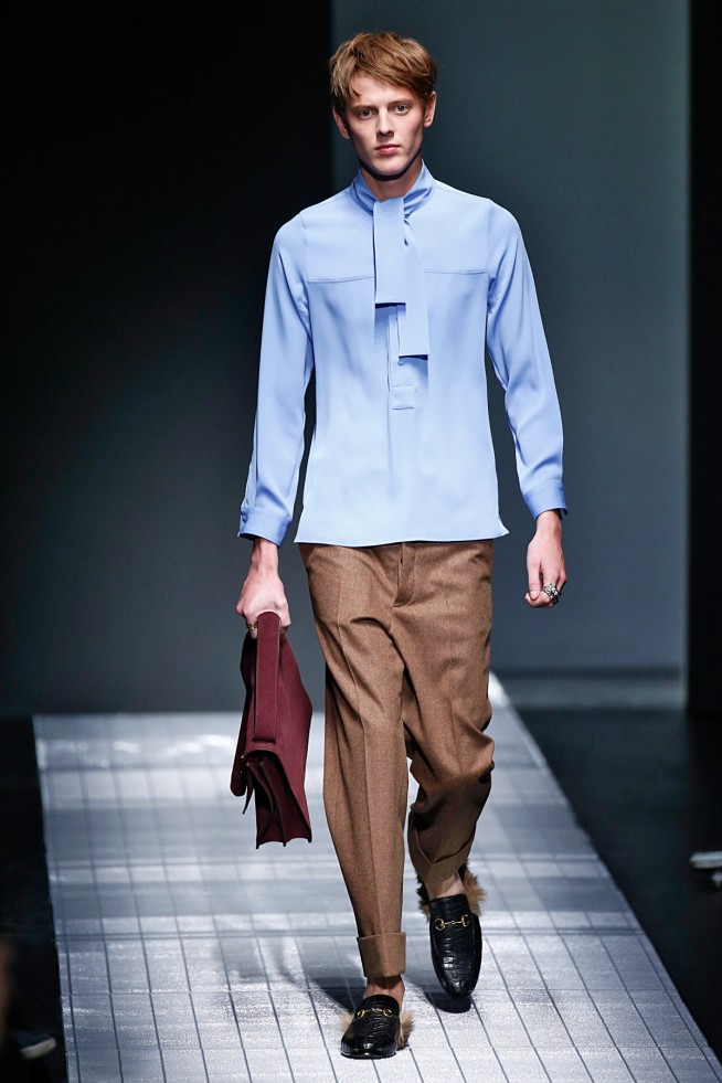 Gucci Milan Menswear Fall Winter 2015 January 2015