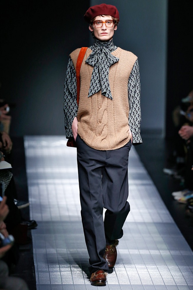 Gucci Milan Menswear Fall Winter 2015 January 2015