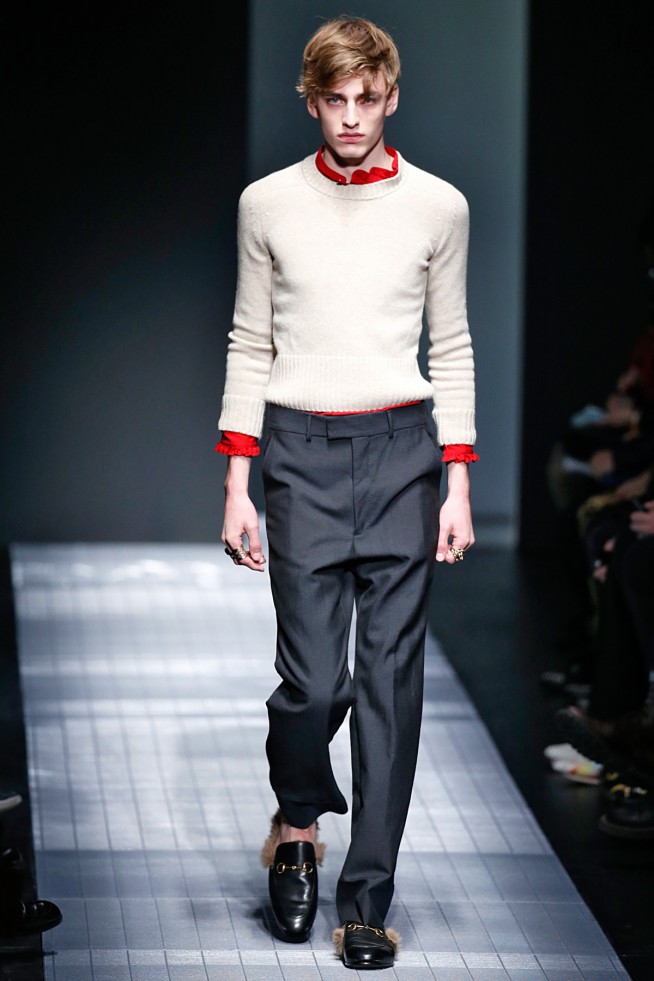 Gucci Milan Menswear Fall Winter 2015 January 2015