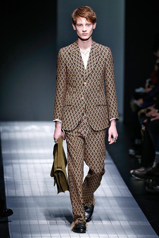 Gucci Milan Menswear Fall Winter 2015 January 2015
