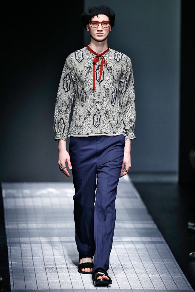 Gucci Milan Menswear Fall Winter 2015 January 2015