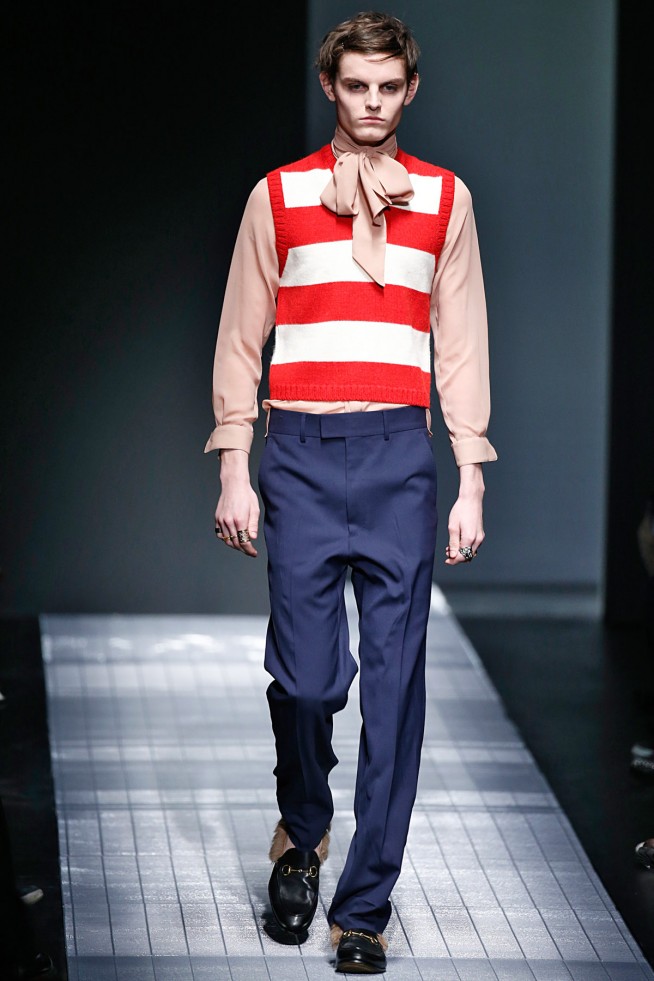 Gucci Milan Menswear Fall Winter 2015 January 2015