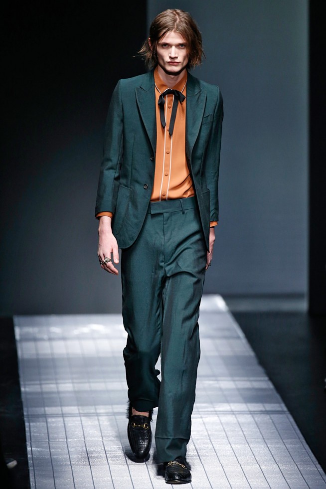 Gucci Milan Menswear Fall Winter 2015 January 2015