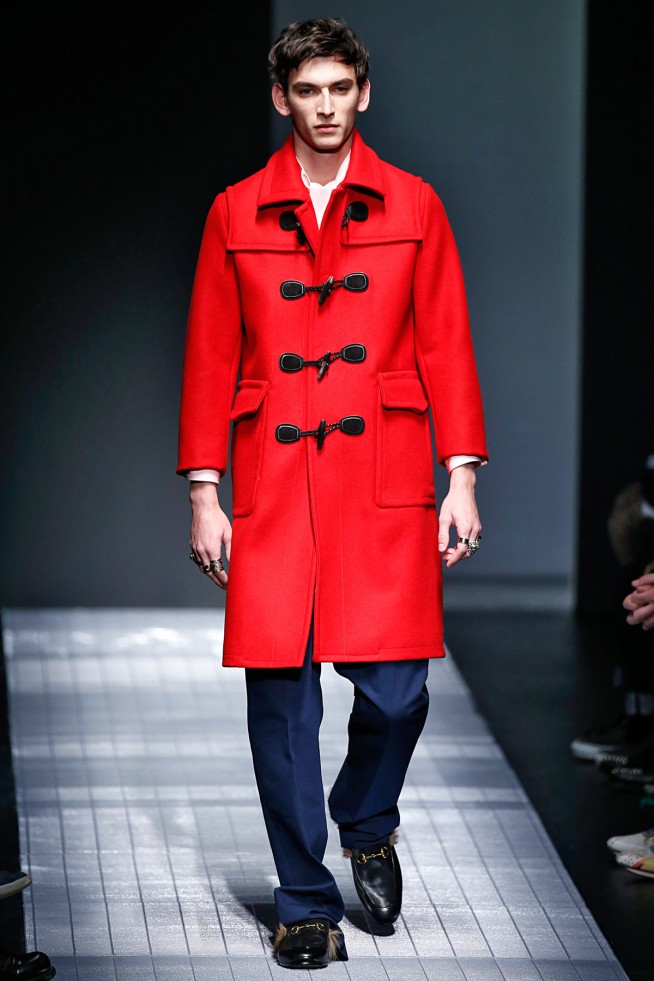 Gucci Milan Menswear Fall Winter 2015 January 2015