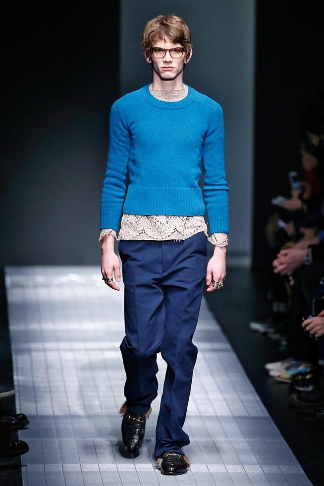 Gucci Milan Menswear Fall Winter 2015 January 2015