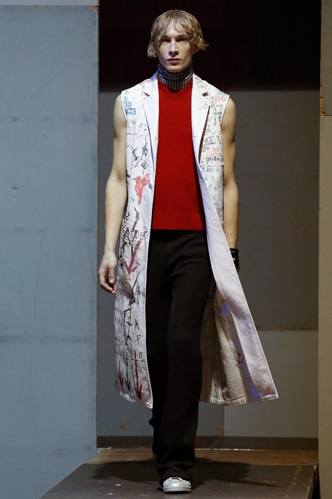 Raf Simons Paris Menswear Fall Winter 2015 January 2015
